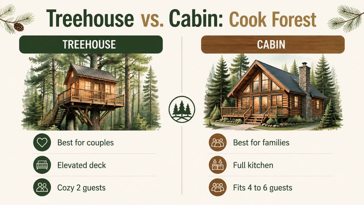 Treehouse Vs. Cabin: Which To Choose For Your Cook Forest Trip 4 Image 23