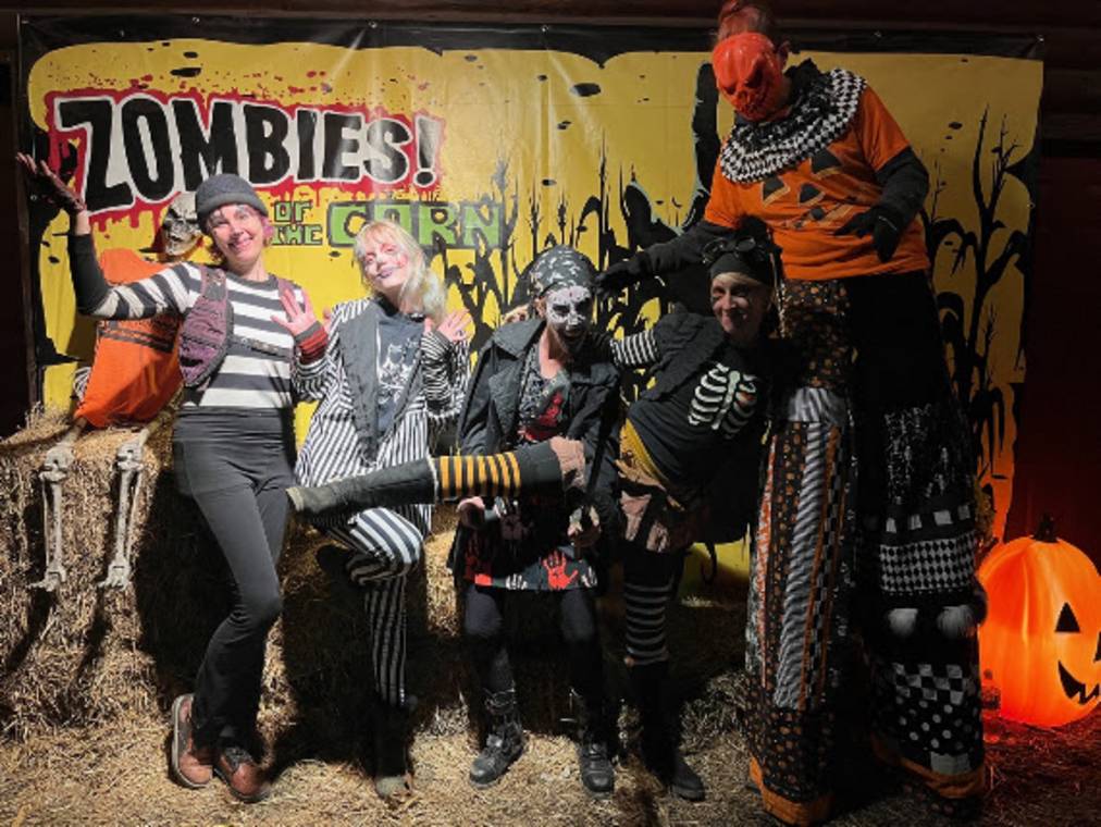 Zombies Of The Corn Haunted Attraction In Freedom Pa