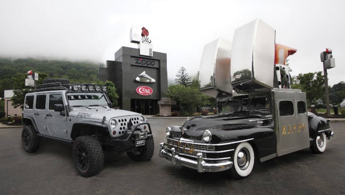 Zippo Case Museum And Flagship Store Exterior In Bradford Pennsylvania